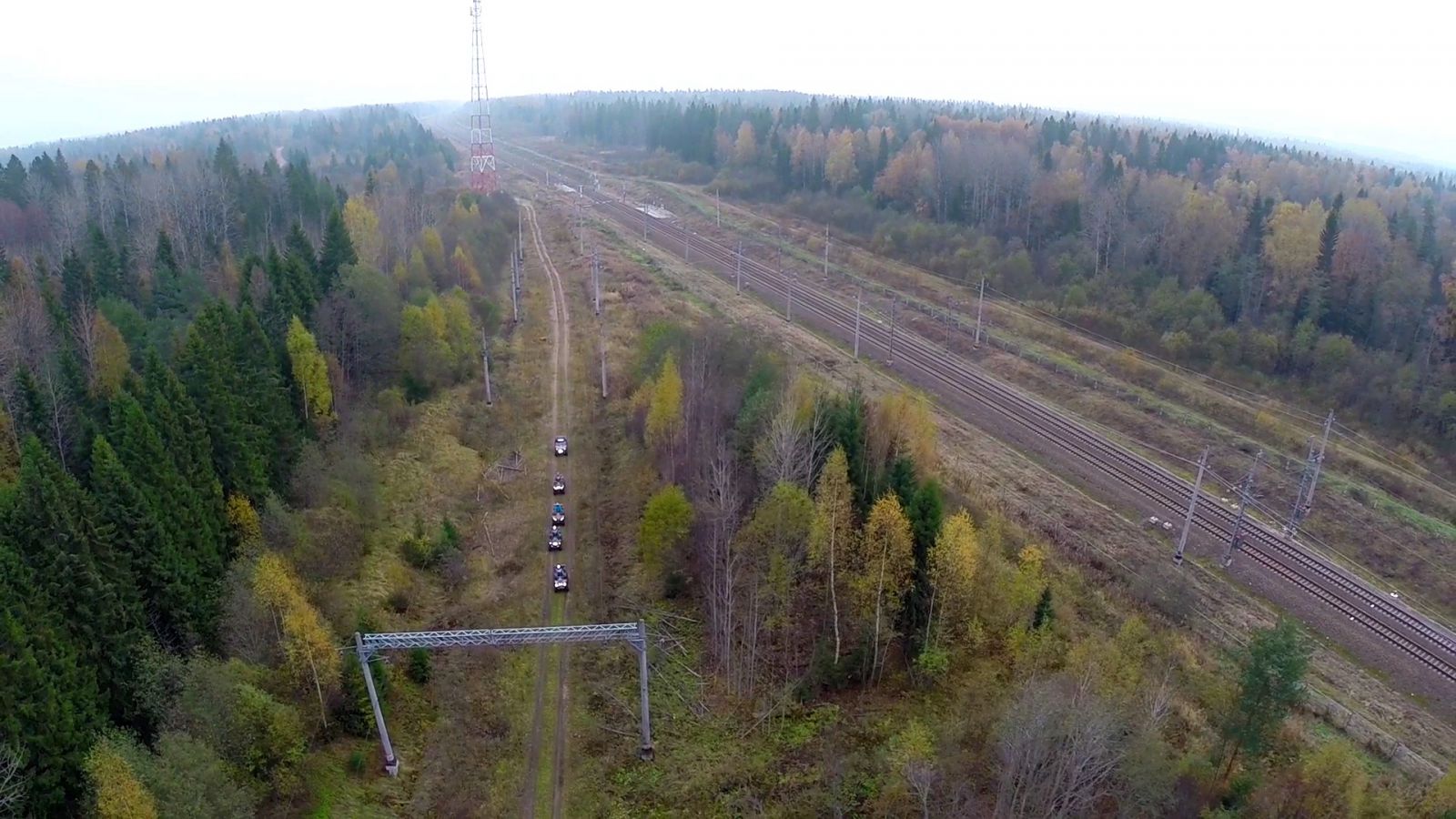 Вне зоны путешествует по Николаевской железной дороге